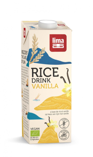 Lima Rice drink vanille s.gluten bio 1L